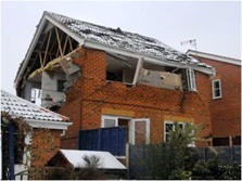 DAMAGED HOUSE